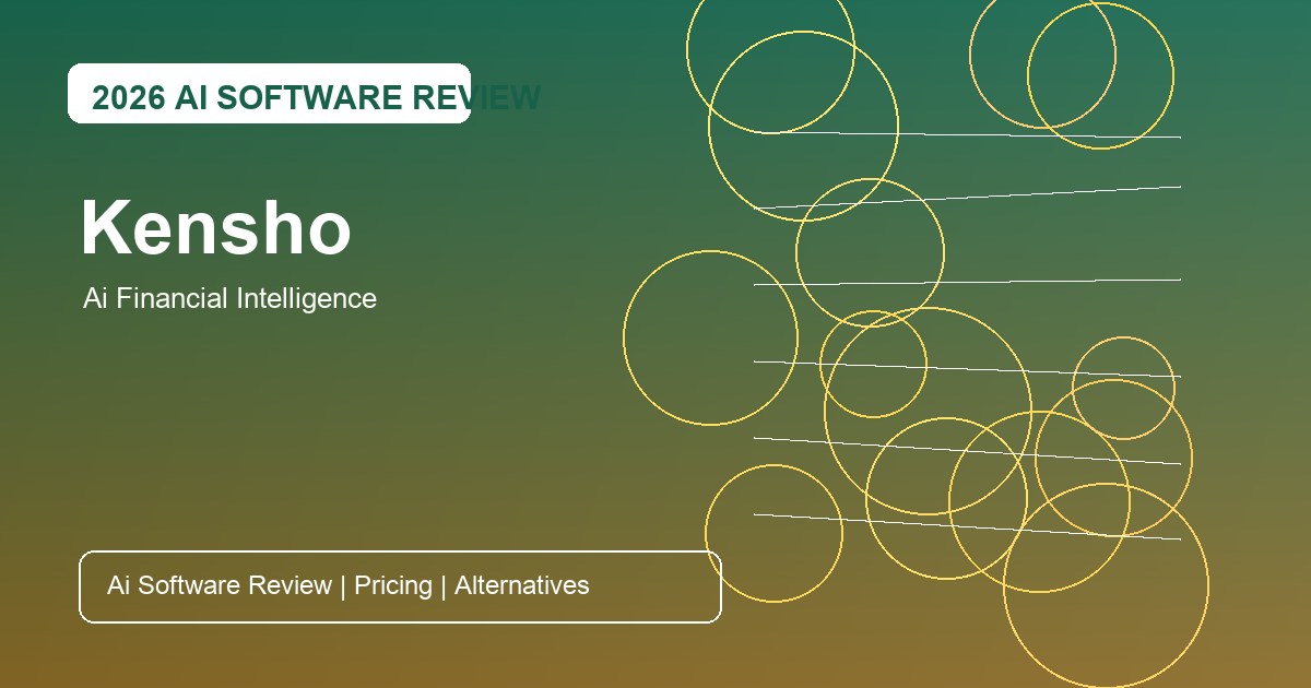 Kensho Workflow Guide for AI financial intelligence