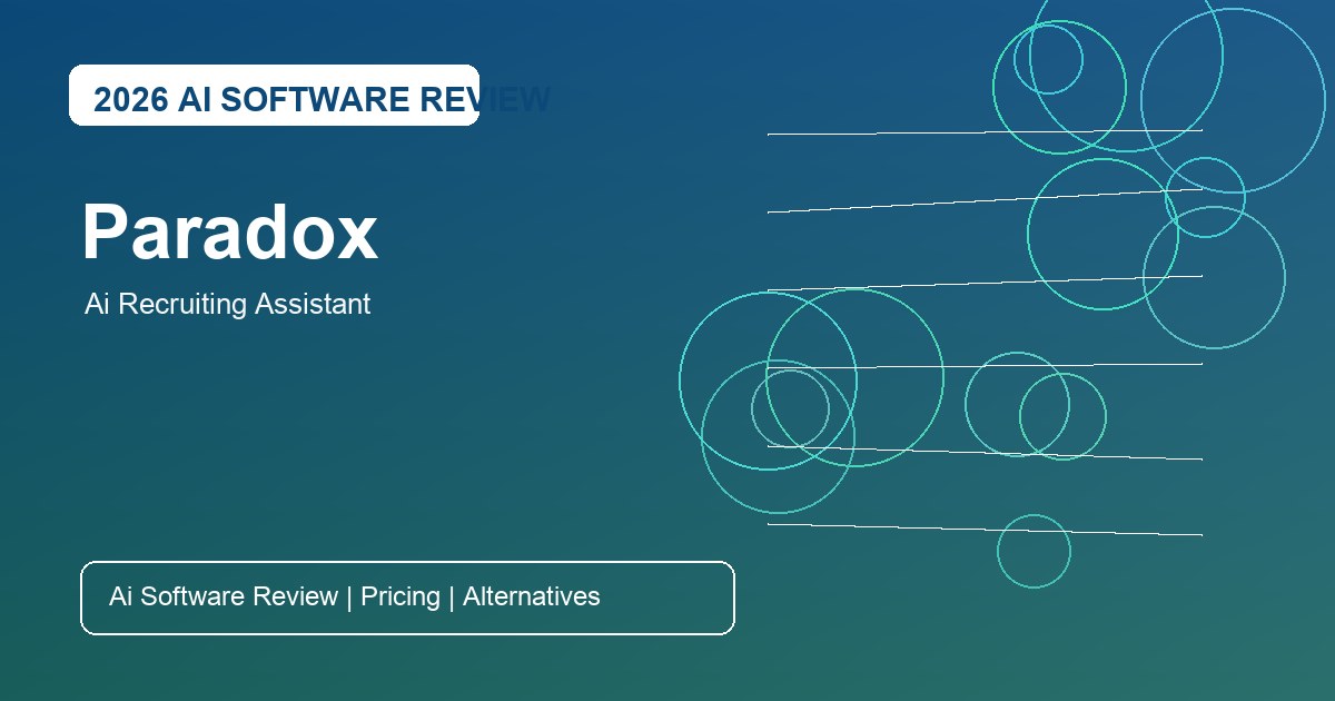 Paradox Review for AI recruiting assistant