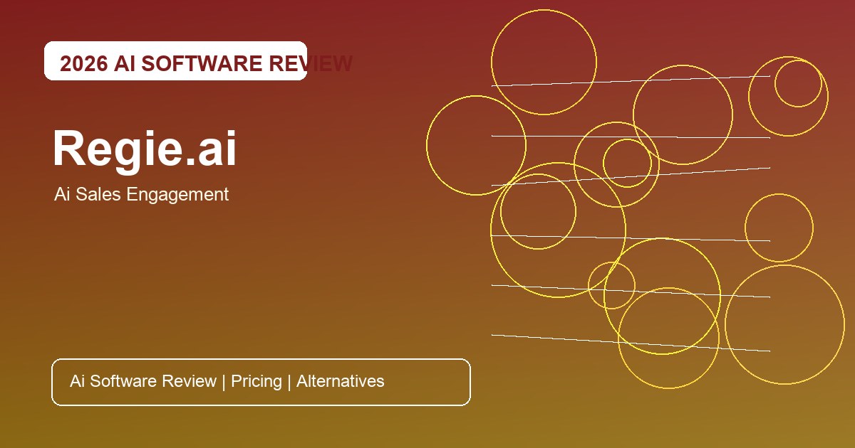 Regie.ai Review for AI sales engagement