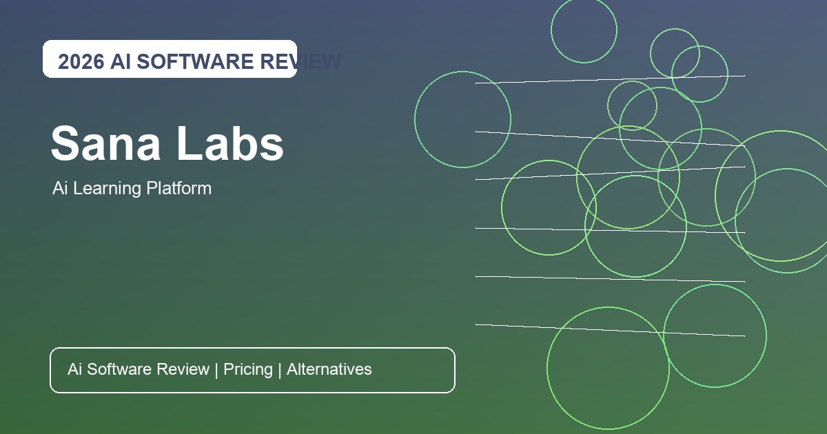 Sana Labs Review for AI learning platform