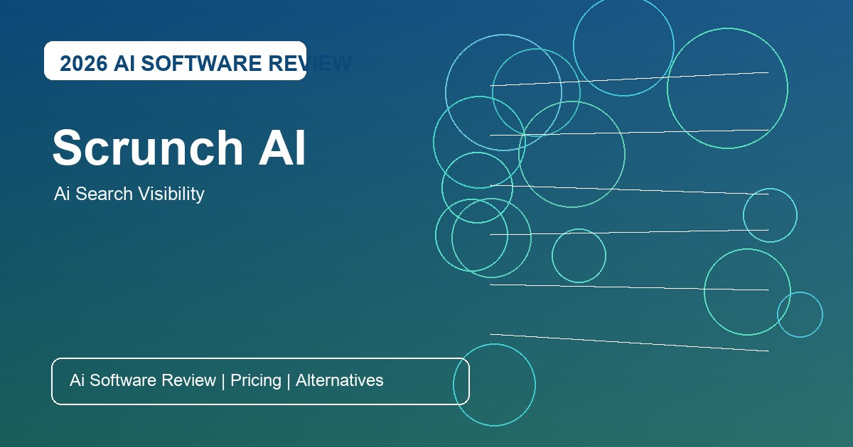 Scrunch AI Review for AI search visibility