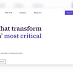 Shift Technology official homepage screenshot for AI software review