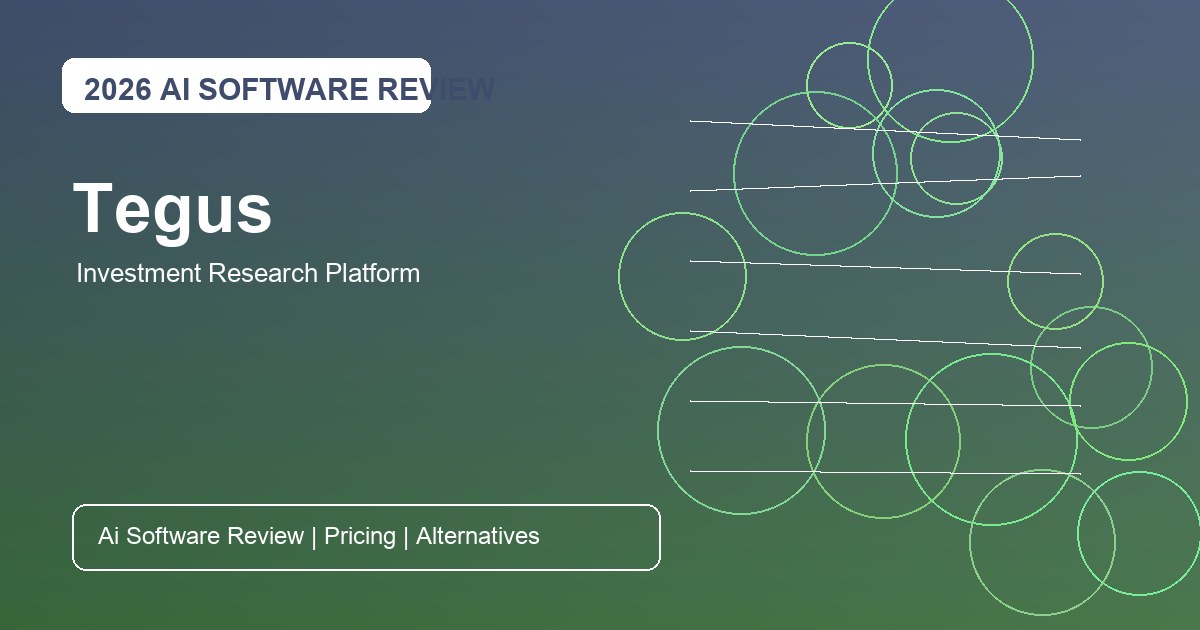 Tegus Workflow Guide for investment research platform