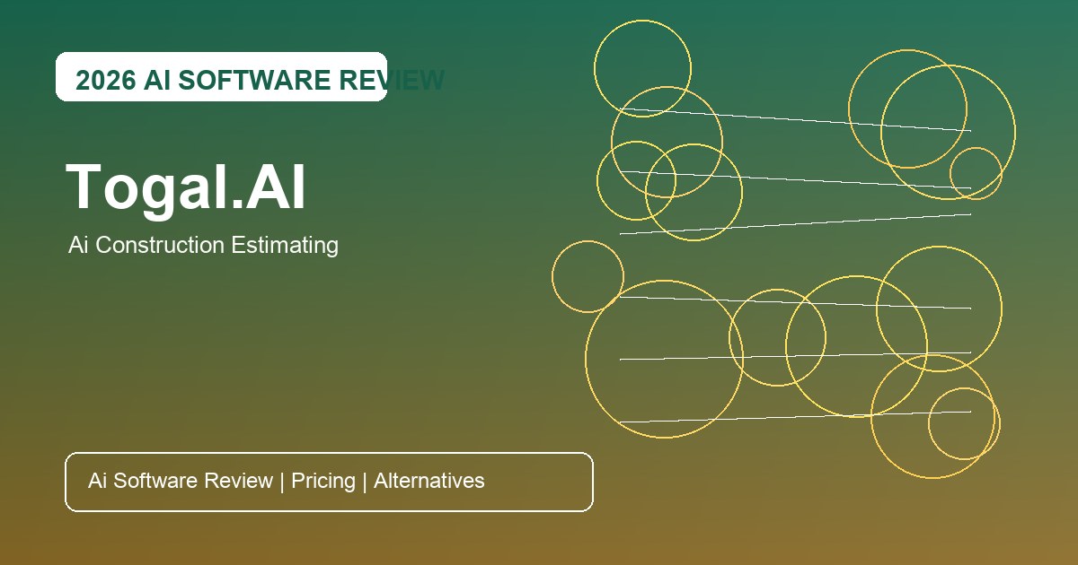 Togal.AI Review for AI construction estimating