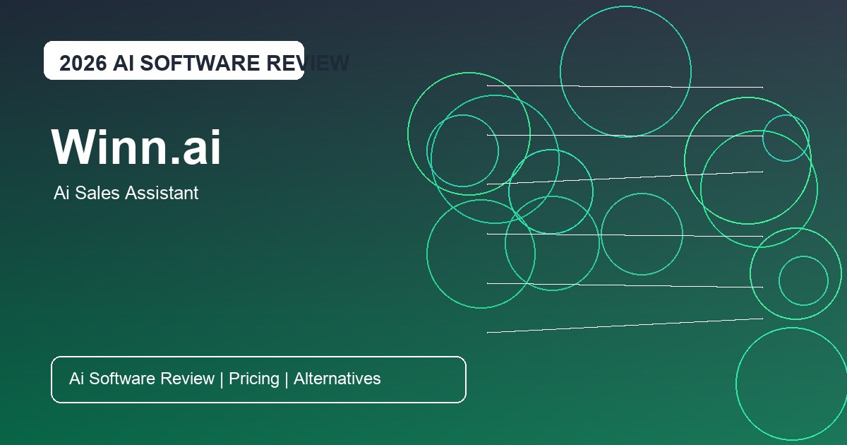 Winn.ai Review for AI sales assistant