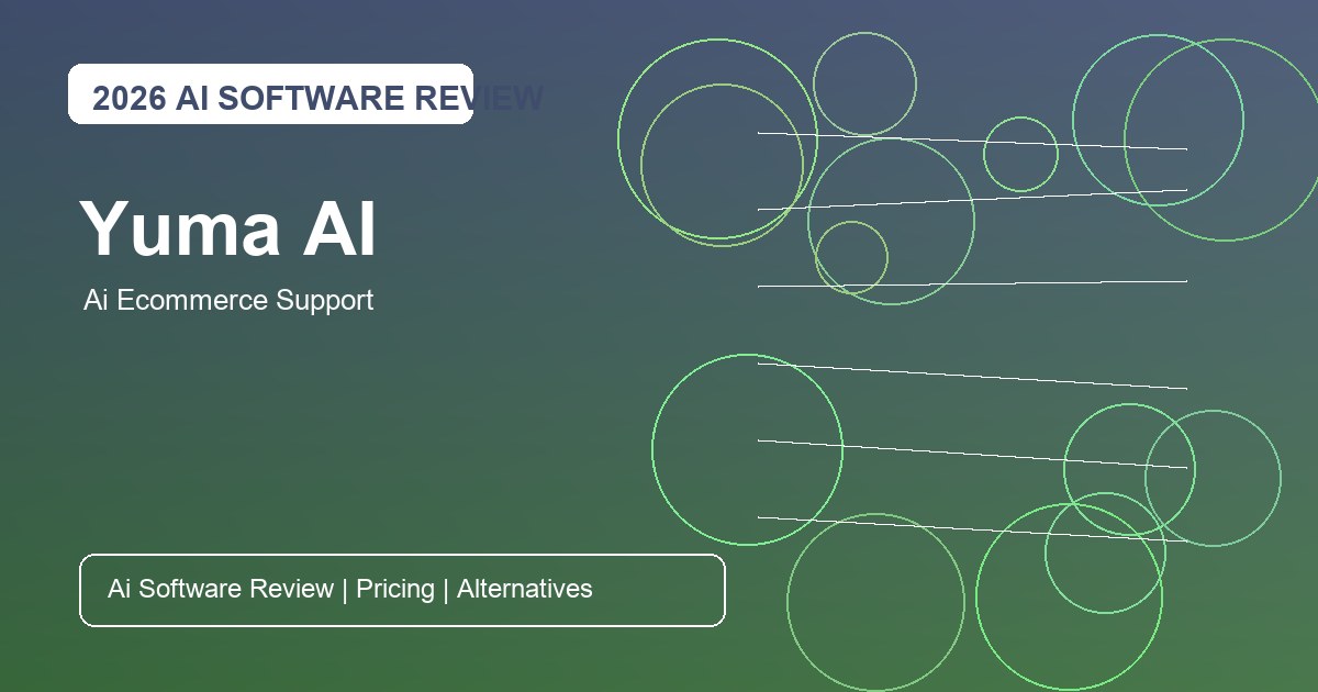 Yuma AI Alternatives for AI ecommerce support