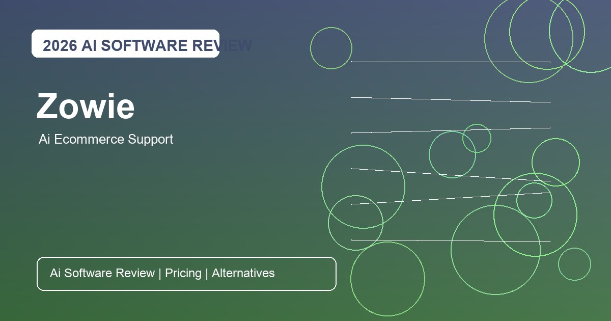Zowie Alternatives for AI ecommerce support